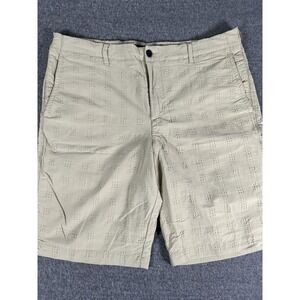 Tommy Bahama Golf‎ Shorts Mens 36 Tan Performance Seersucker Stretch 10" Nylon